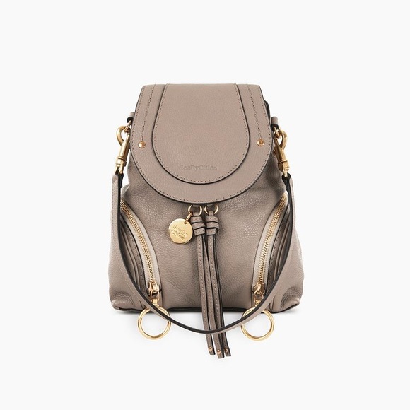 See By Chloe Handbags - 2️⃣0️⃣0️⃣ See by Chloe Olga backpack bag in Motty Grey
